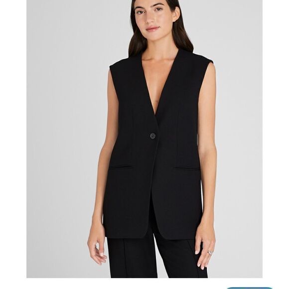 Club Monaco black belted vest size XS - Picture 11 of 14